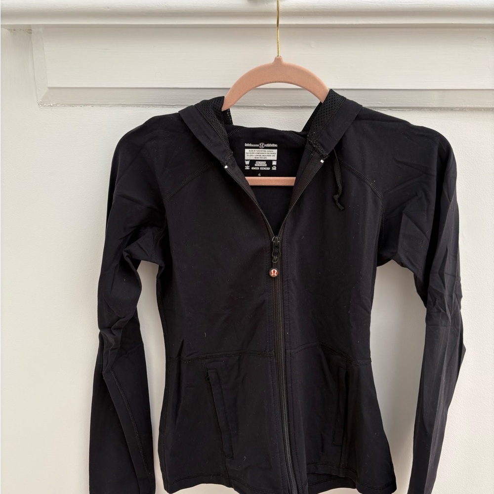Women's Black Hooded Jacket